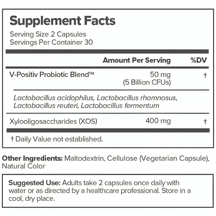 PureBlissy Probiotic pH Balance Prebiotics & Lactobacillus for Women’s Vaginal Health