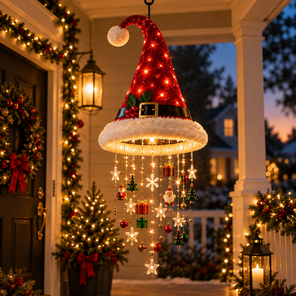 Christmas Decoration - Hanging Light - Festive LED Chandelier