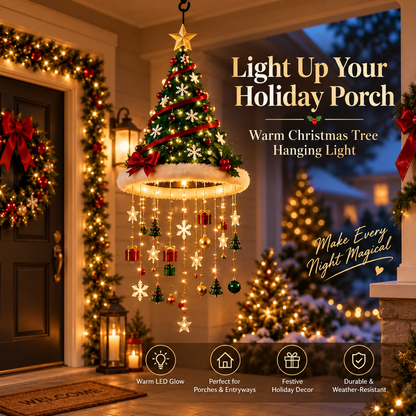 Christmas Decoration - Hanging Light - Festive LED Chandelier