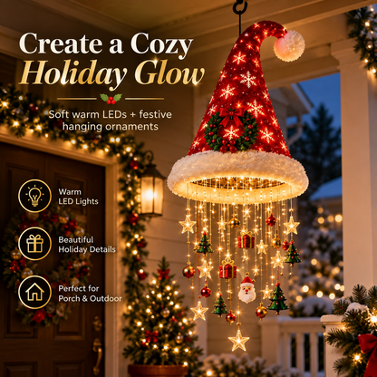 Christmas Decoration - Hanging Light - Festive LED Chandelier