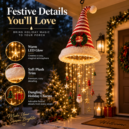 Christmas Decoration - Hanging Light - Festive LED Chandelier