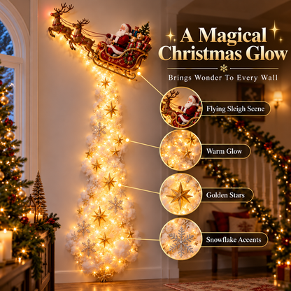 Christmas Wall Decor - Magic Trail Wall Light - Layered Lighted