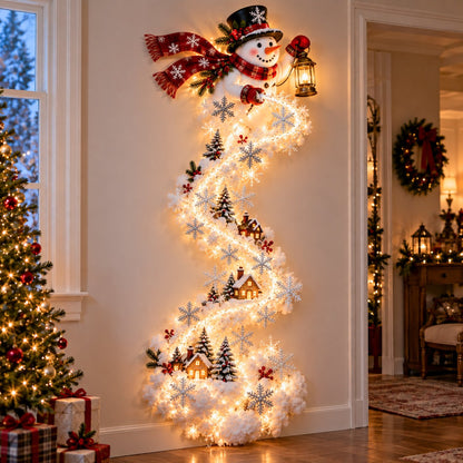 Christmas Wall Decor - Magic Trail Wall Light - Layered Lighted