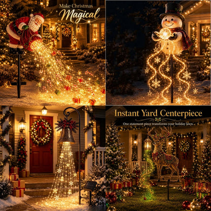 Christmas Light Garden Decorate - Flowing Light Collection
