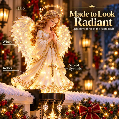 Christmas Decor - Sacred Christmas Railing Lights
