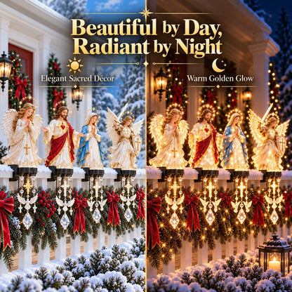 Christmas Decor - Sacred Christmas Railing Lights