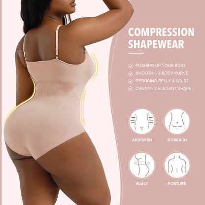 Seamless Sculpt Bodysuit - Tummy Control & Hip Lift Shapewear
