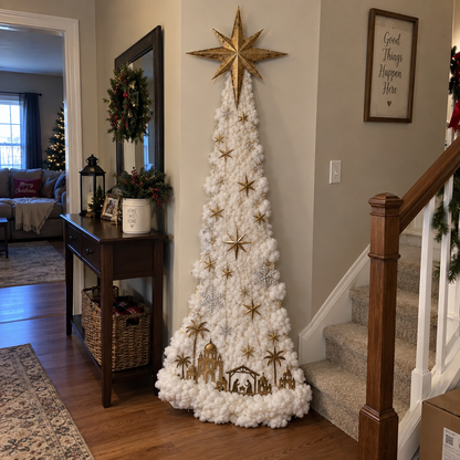 Christmas Wall Decor - Magic Trail Wall Light - Layered Lighted