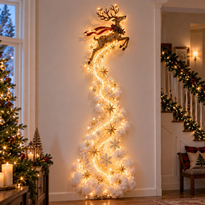 Christmas Wall Decor - Magic Trail Wall Light - Layered Lighted