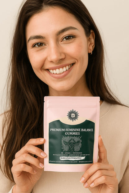 pH Balance Pineapple Gummies – Feminine Odor & Vaginal Support - 60 Count